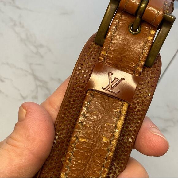 LOUIS VUITTON MONOGRAM POCHETTE MARLY BAG CROSSBODY SHOULDER OS - Picture 10 of 14